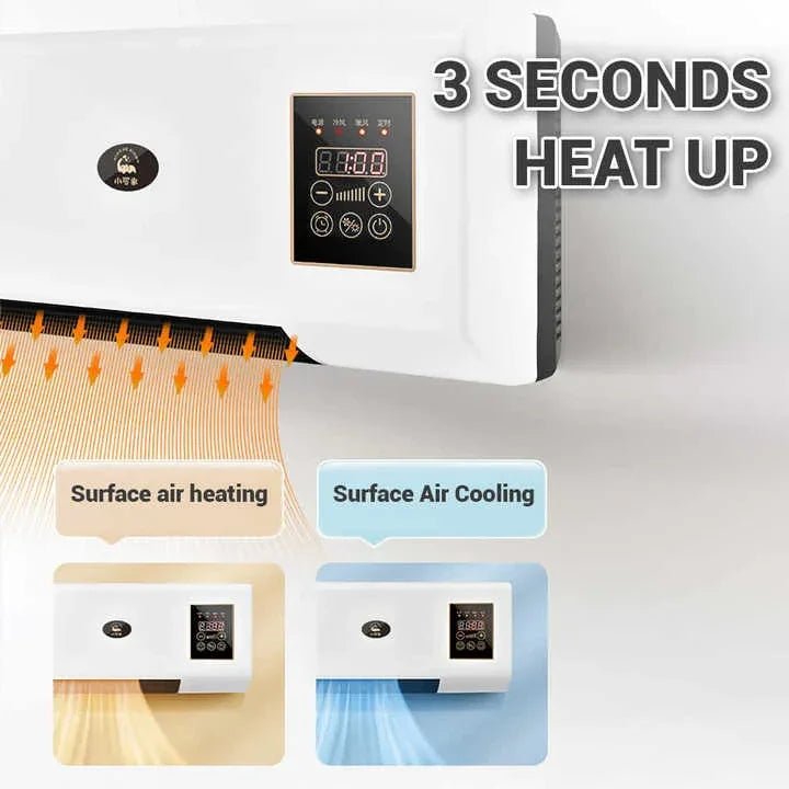 2 - in - 1 Wall - Mounted Air Conditioner and Heater - TIJARAT