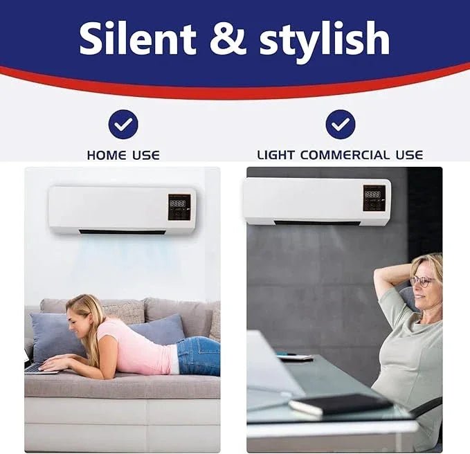 2 - in - 1 Wall - Mounted Air Conditioner and Heater - TIJARAT