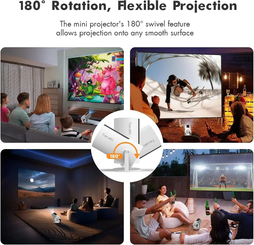 Android Wi - Fi Mini Projector - TIJARAT