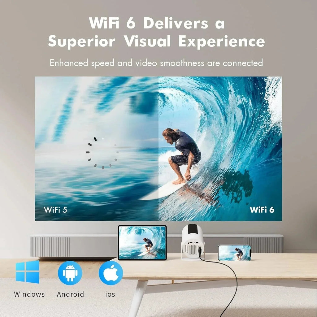 Android Wi - Fi Mini Projector - TIJARAT