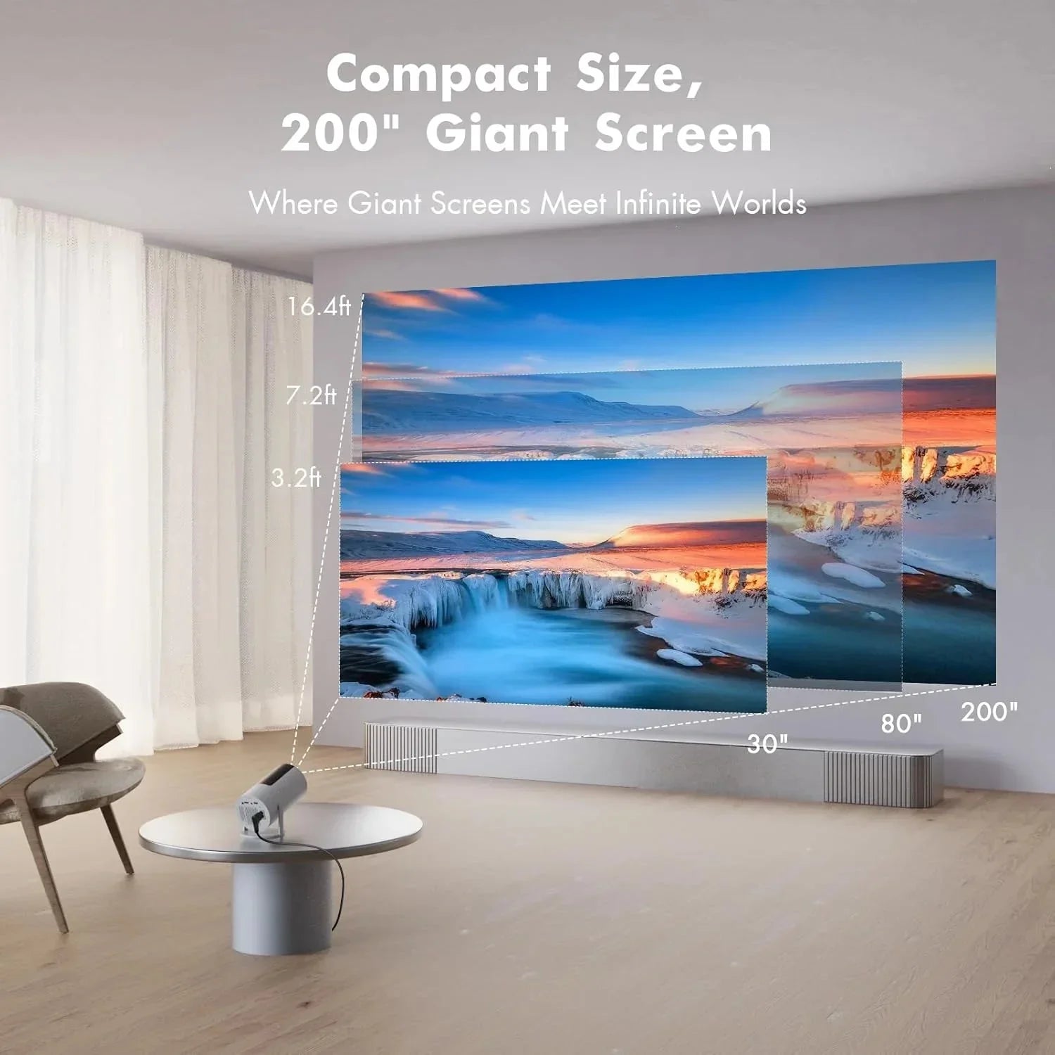 Android Wi - Fi Mini Projector - TIJARAT
