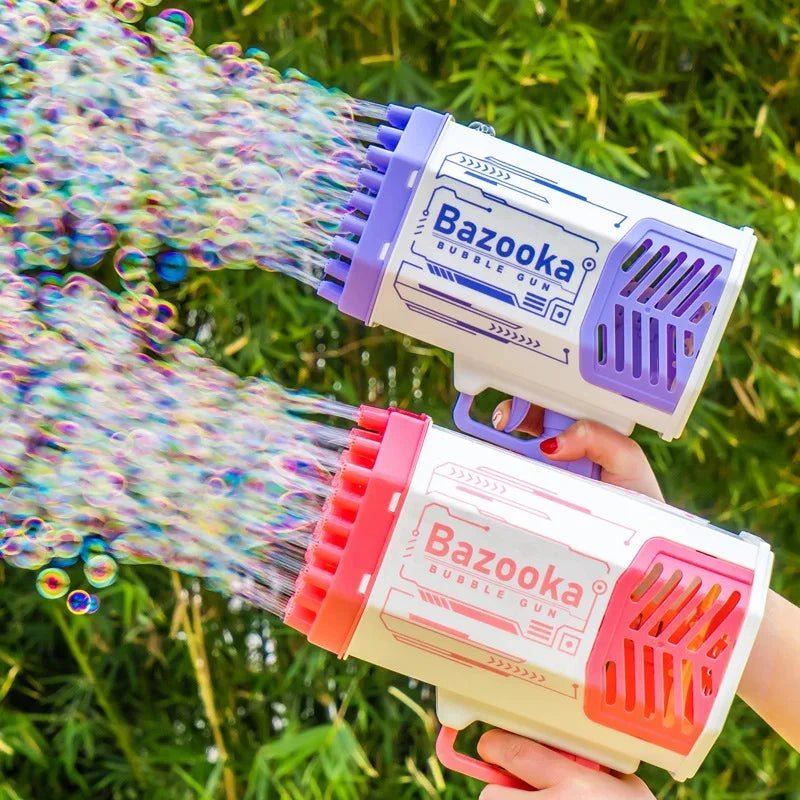 FACTORY DIRECT SALE 50% OFF - 69 Holes Bubble Gun - TIJARAT