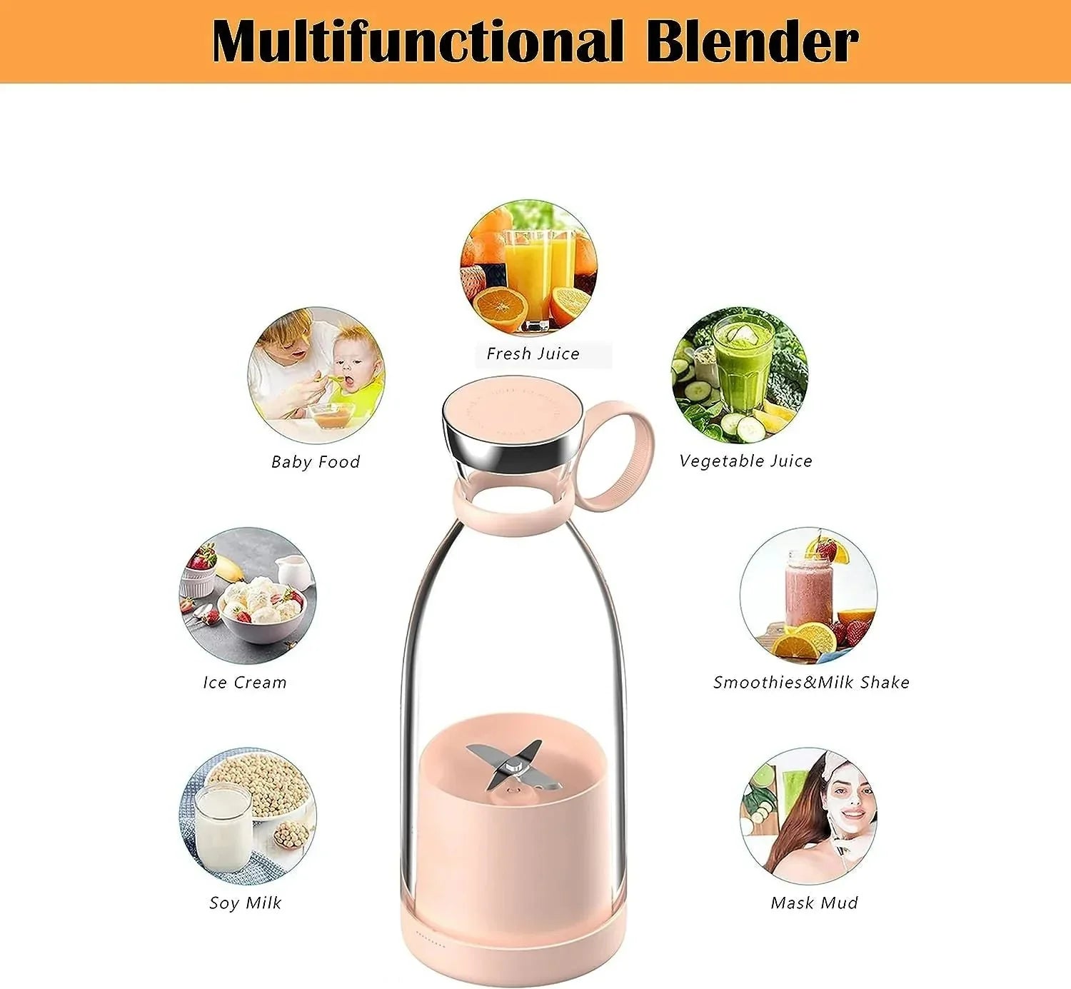 Portable Juicer Bottle - TIJARAT